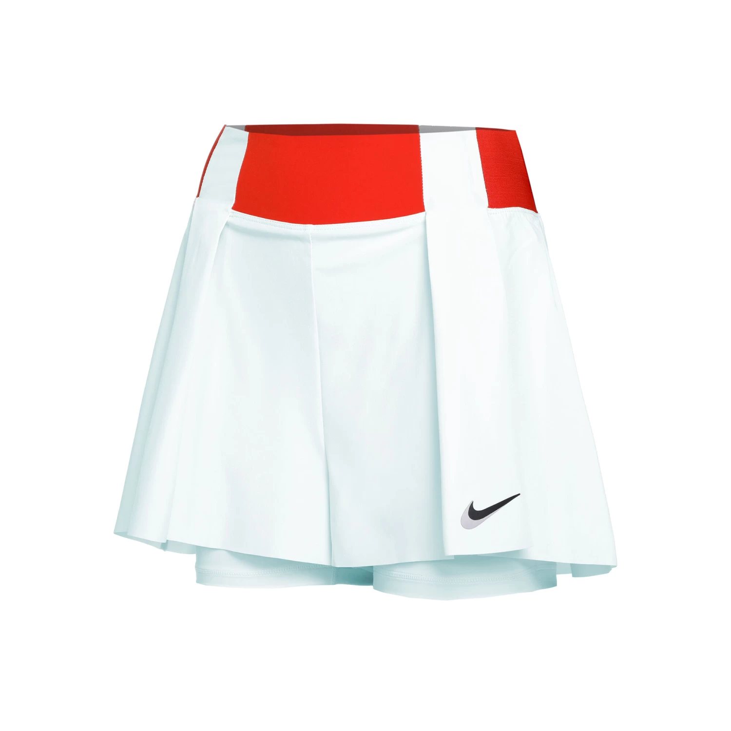 Nike Court Dri-Fit Slam Shorts Women - Light Blue, Red 3 Nike Court Dri-Fit Slam Shorts Women - Light Blue, Red