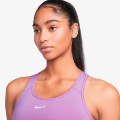 Nike Dri-Fit Swoosh Sports Bras Women - Lilac -Tennis Serie Store 56661000 16