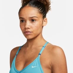 Nike Dri-Fit Indy V-Neck Sports Bras Women - Blue 17 Nike Dri-Fit Indy V-Neck Sports Bras Women - Blue -Tennis Serie Store 56663000 16