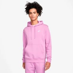 Nike Sportswear Club Fleece Hoody Men - Violet -Tennis Serie Store 56727000 13