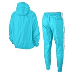 Nike Sportswear Woven Tracksuit Men - Light Blue, White -Tennis Serie Store 56732000 0 2