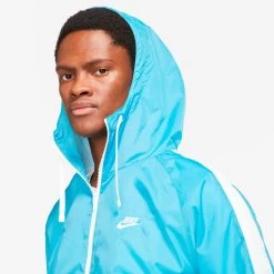 Nike Sportswear Woven Tracksuit Men - Light Blue, White -Tennis Serie Store 56732000 16