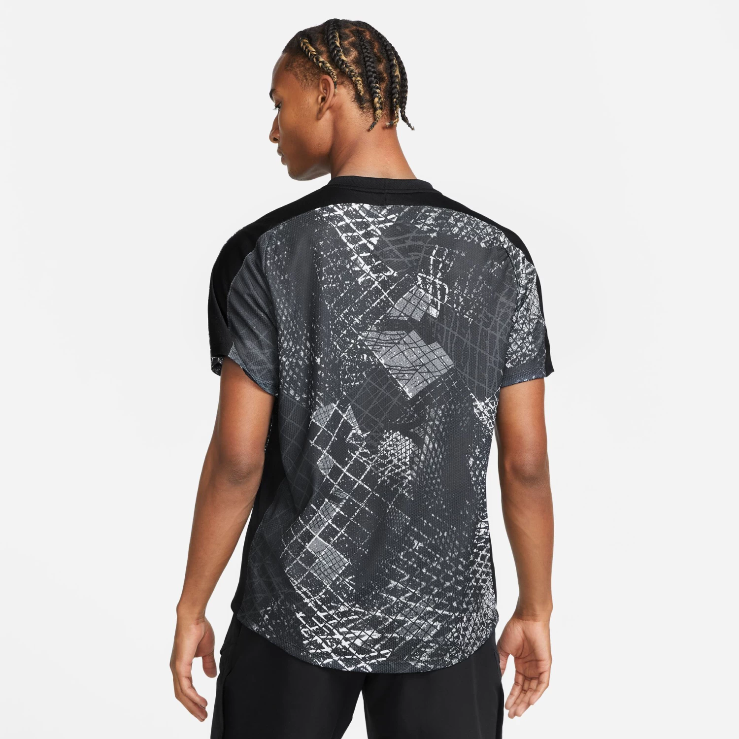 Nike Dri-Fit Victory Court Novelty T-Shirt Men - Black, White 8 Nike Dri-Fit Victory Court Novelty T-Shirt Men - Black, White - Image 6