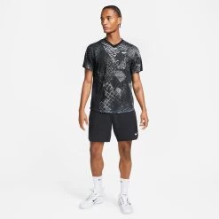 Nike Dri-Fit Victory Court Novelty T-Shirt Men - Black, White 16 Nike Dri-Fit Victory Court Novelty T-Shirt Men - Black, White -Tennis Serie Store 56782000 15
