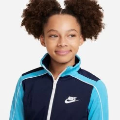 Nike Sportswear Futura Tracksuit Boys - Dark Blue, Turquoise -Tennis Serie Store 56803000 17