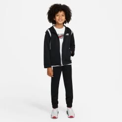 Nike New Sportswear Woven Ovly Tracksuit Boys - Black, White 12 Nike New Sportswear Woven Ovly Tracksuit Boys - Black, White -Tennis Serie Store 56807000 13