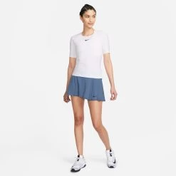 Nike Dri-Fit Court Flouncy Skirt Women - Blue 20 Nike Dri-Fit Court Flouncy Skirt Women - Blue -Tennis Serie Store 57033000 15