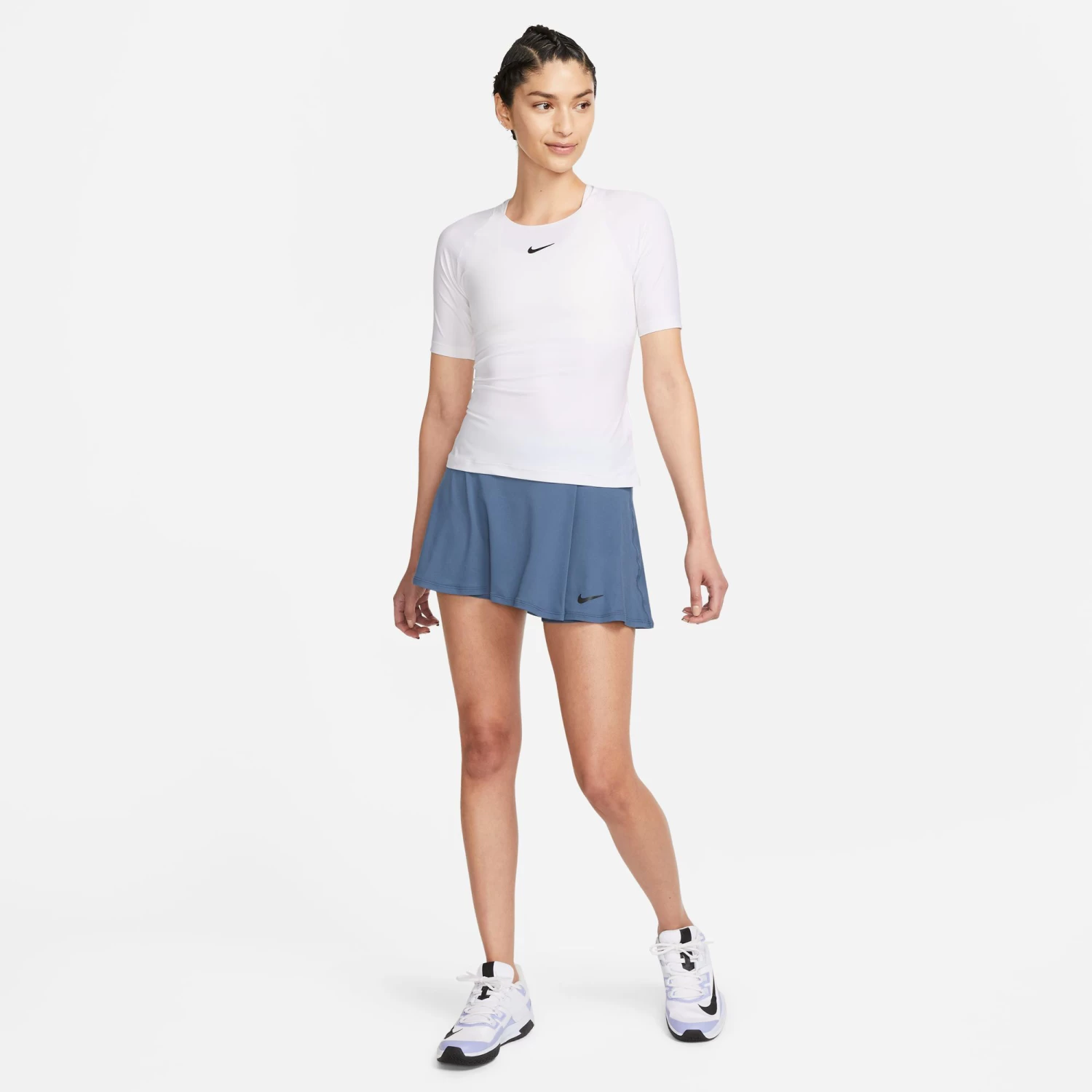 Nike Dri-Fit Court Flouncy Skirt Women - Blue 10 Nike Dri-Fit Court Flouncy Skirt Women - Blue - Image 8