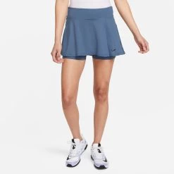 Nike Dri-Fit Court Flouncy Skirt Women - Blue 21 Nike Dri-Fit Court Flouncy Skirt Women - Blue -Tennis Serie Store 57033000 16