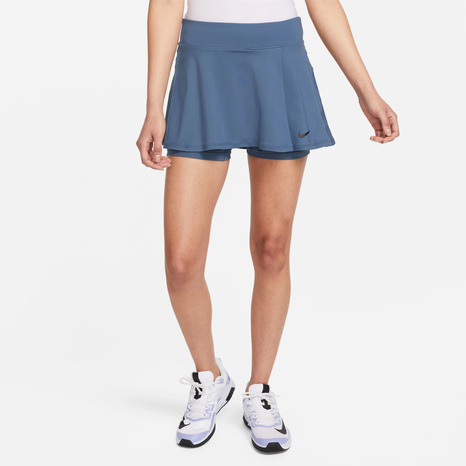 Nike Dri-Fit Court Flouncy Skirt Women - Blue 11 Nike Dri-Fit Court Flouncy Skirt Women - Blue - Image 9