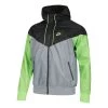 Nike Sportswear Heritage Essential Windrunner Training Jacket Men - Grey, Neon Green -Tennis Serie Store 57104000 000