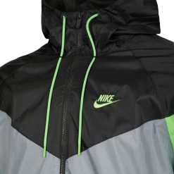 Nike Sportswear Heritage Essential Windrunner Training Jacket Men - Grey, Neon Green 15 Nike Sportswear Heritage Essential Windrunner Training Jacket Men - Grey, Neon Green -Tennis Serie Store 57104000 10