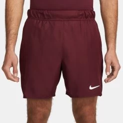 Nike Dri-Fit Court 7in Shorts Men - Dark Red -Tennis Serie Store 57116000 13