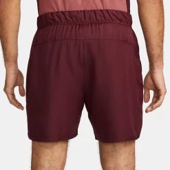 Nike Dri-Fit Court 7in Shorts Men - Dark Red -Tennis Serie Store 57116000 14