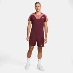 Nike Dri-Fit Court 7in Shorts Men - Dark Red -Tennis Serie Store 57116000 15